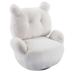 Plush Teddy Swivel Accent Chair Plush Teddy Swivel Accent Chair - Neurodiversity Nation