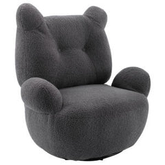 Plush Teddy Swivel Accent Chair Plush Teddy Swivel Accent Chair - Neurodiversity Nation