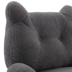 Plush Teddy Swivel Accent Chair Plush Teddy Swivel Accent Chair - Neurodiversity Nation