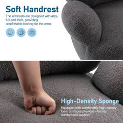 Plush Teddy Swivel Accent Chair Plush Teddy Swivel Accent Chair - Neurodiversity Nation