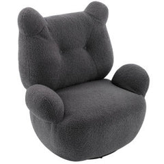 Plush Teddy Swivel Accent Chair Plush Teddy Swivel Accent Chair - Neurodiversity Nation