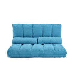 Double Chaise Floor Lounge with Two Pillows (Blue) Double Chaise Floor Lounge with Two Pillows (Blue) - Neurodiversity Nation
