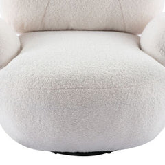 Plush Teddy Swivel Accent Chair Plush Teddy Swivel Accent Chair - Neurodiversity Nation