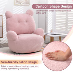 Plush Teddy Swivel Accent Chair Plush Teddy Swivel Accent Chair - Neurodiversity Nation