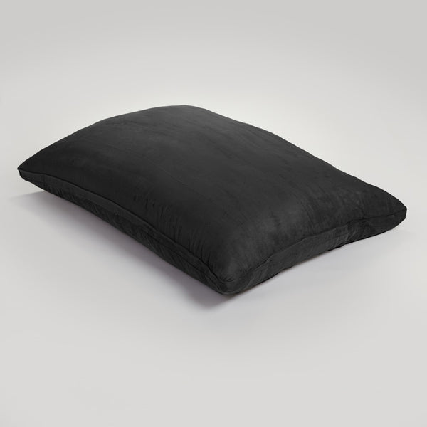Black Sofa Sack Bean Bag Lounger 78" X 58" X 10" - Neurodiversity Nation