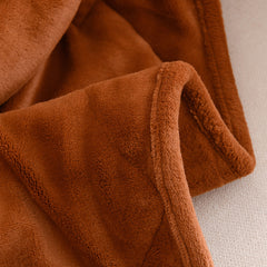 Dream Theory Butter Velvet Weighted Blanket 12 Lbs Brown - Neurodiversity Nation