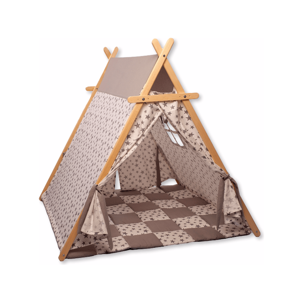 White Stars Play Tent and Play Mat - Neurodiversity Nation