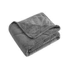 Dream Theory Butter Velvet Weighted Blanket 12 Lbs Grey - Neurodiversity Nation