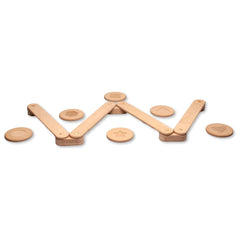Wooden Balance Beam and Stepping Stones Set - Neurodiversity Nation