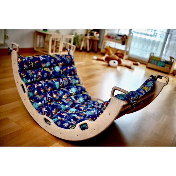 Choose Your Size and Style Climbing Arch / Rocker with Pillow and Ramp - Neurodiversity Nation