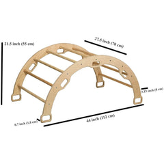 Climbing Arch / Rocker with Map Pillow - Neurodiversity Nation