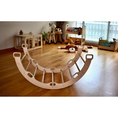 Climbing Arch / Rocker with Map Pillow - Neurodiversity Nation