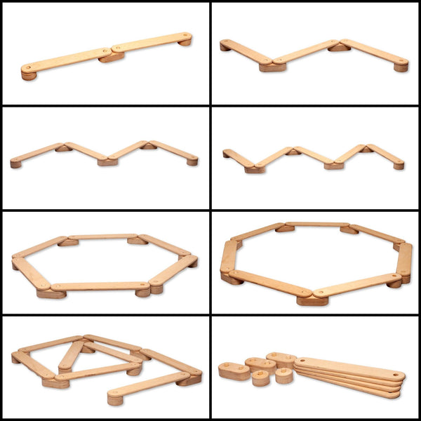 Wooden Balance Beams Set - Neurodiversity Nation