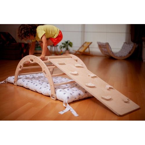 Choose Your Size and Style Climbing Arch / Rocker with Pillow and Ramp - Neurodiversity Nation