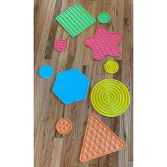 10 Piece Sensory Texture Mats - Neurodiversity Nation