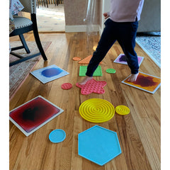 10 Piece Sensory Texture Mats - Neurodiversity Nation