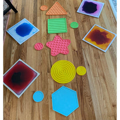 10 Piece Sensory Texture Mats - Neurodiversity Nation