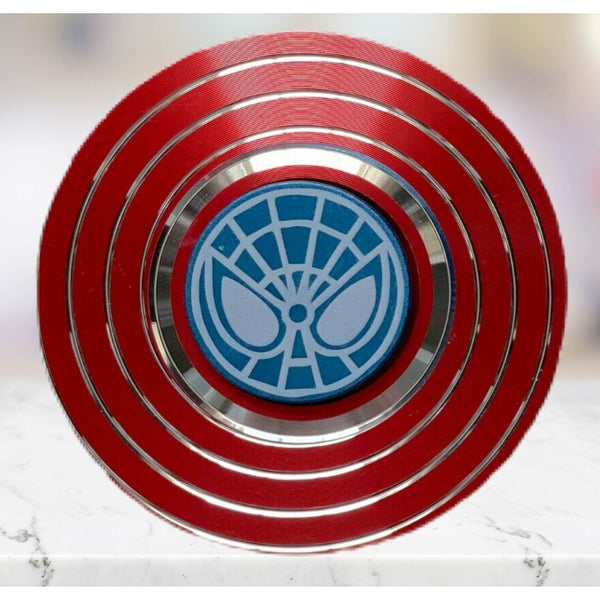 2 Pack Metal Red Superhero Fidget Spinner - Neurodiversity Nation