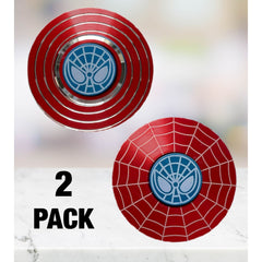 2 Pack Metal Red Superhero Fidget Spinner - Neurodiversity Nation