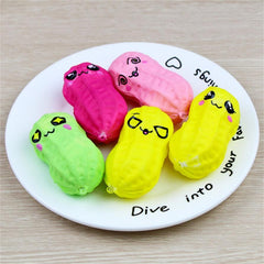 8cm Squishy Smiling Peanut - Neurodiversity Nation