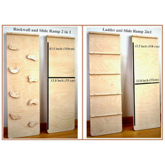 Choose Your Size and Style Climbing Arch / Rocker with Pillow and Ramp - Neurodiversity Nation