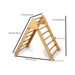 Climbing Triangle with Tent Cover, Mat, Ramp - Neurodiversity Nation