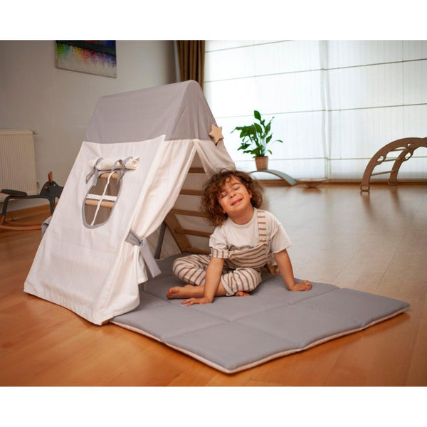 Climbing Triangle with Tent Cover, Mat, Ramp - Neurodiversity Nation