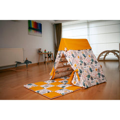 Climbing Triangle with Tent Cover, Mat, Ramp - Neurodiversity Nation