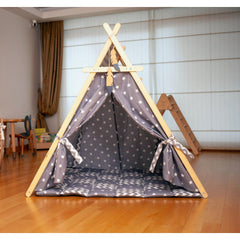 Gray Stars Play Tent and Play Mat - Neurodiversity Nation