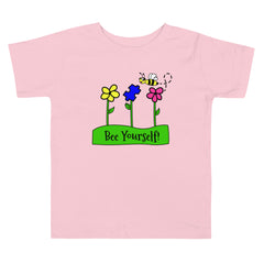 "Bee" Yourself Toddler Short Sleeve Tee