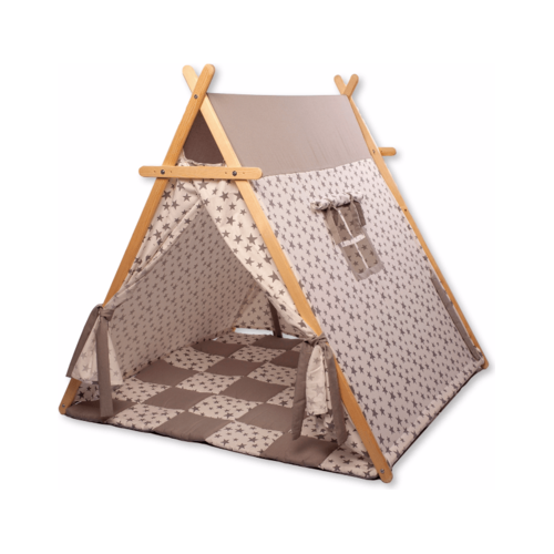 White Stars Play Tent and Play Mat - Neurodiversity Nation