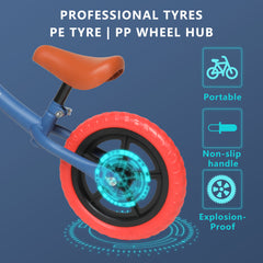 11inch Kids Balance Bike in Red and Blue - Neurodiversity Nation