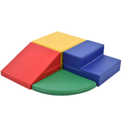 Soft Climb and Crawl Corner Foam Playset -Bright - Neurodiversity Nation
