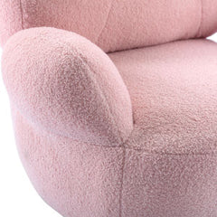 Plush Teddy Swivel Accent Chair - Neurodiversity Nation