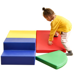 Soft Climb and Crawl Corner Foam Playset -Bright - Neurodiversity Nation