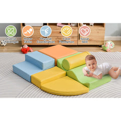 Soft Climb and Crawl Foam Playset 6 in 1 - Neurodiversity Nation