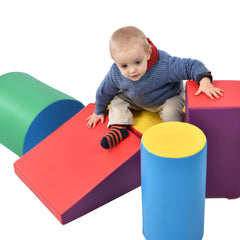 Soft Climb and Crawl Foam Playset in Brights - Neurodiversity Nation