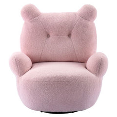 Plush Teddy Swivel Accent Chair - Neurodiversity Nation