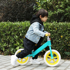 11inch Kids Balance Bike in Yellow and Blue - Neurodiversity Nation