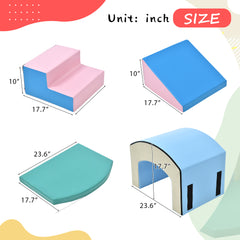 Soft Foam Climb and Crawl Playset for Toddlers - Neurodiversity Nation