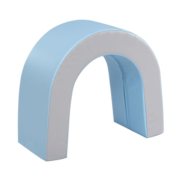 Soft Climb and Crawl Foam Playset 10 in 1 in Blue Grey - Neurodiversity Nation