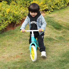 11inch Kids Balance Bike in Yellow and Blue - Neurodiversity Nation