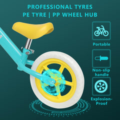 11inch Kids Balance Bike in Yellow and Blue - Neurodiversity Nation