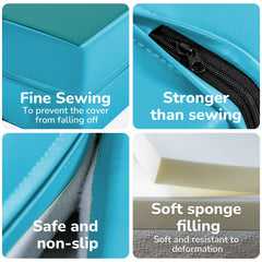 Soft Climb and Crawl Foam Playset 6 in 1 in Brights - Neurodiversity Nation