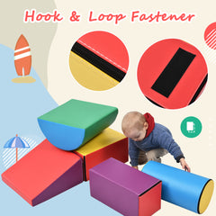 Soft Climb and Crawl Foam Playset in Brights - Neurodiversity Nation