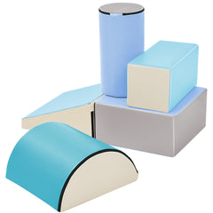 Soft Climb and Crawl Foam Playset -Pastel - Neurodiversity Nation