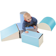 Soft Climb and Crawl Foam Playset -Pastel - Neurodiversity Nation