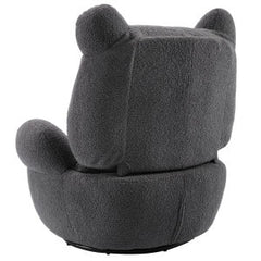 Plush Teddy Swivel Accent Chair - Neurodiversity Nation