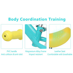 11inch Kids Balance Bike in Yellow and Blue - Neurodiversity Nation