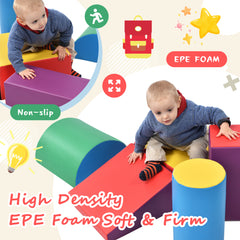 Soft Climb and Crawl Foam Playset in Brights - Neurodiversity Nation